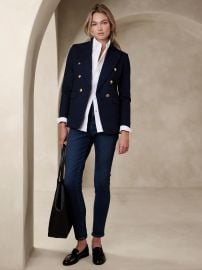 Banana Republic Icon Blazer in Preppy Navy at Banana Republic