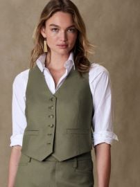 Banana Republic Lido Italian Wool Vest at Banana Republic