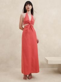 Banana Republic Lisa Linen Midi Dress at Banana Republic