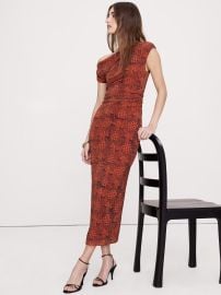 Banana Republic Mesh Off Shoulder Maxi Dress at Banana Republic