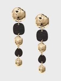 Banana Republic Mixed Wood Linear Earrings at Banana Republic