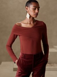 Banana Republic Rayon Off Shoulder Top at Banana Republic