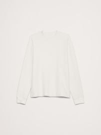 Banana Republic Relaxed Jersey Crew Neck T Shirt in Cream White at Banana Republic
