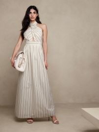 Banana Republic Rhapsody Poplin Maxi Dress at Banana Republic