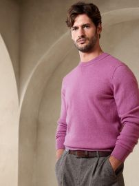 Banana Republic Sarno Cashmere Crew Neck Sweater at Banana Republic