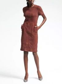 Banana Republic Suede Dress at Banana Republic