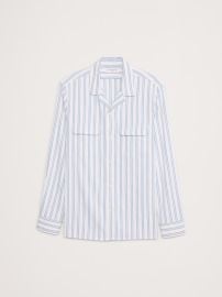 Banana Republic Textured Stripe Resort Shirt at Banana Republic
