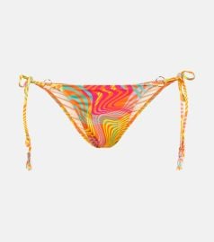 Bananhot Chain Printed Bikini Top and Bottoms at Mytheresa