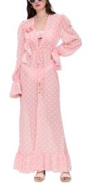 Bananhot Remora Cover Up Peach Polka XS/S at Shopbop