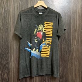 Band Tees Vintage 80s David Lee Roth Skycraper Tour 1988 Album T Shirt at Grailed