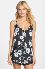 Band of Gypsies Double Strap Cami in Black at Nordstrom