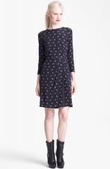 Band of Outsiders Arrow Print Silk Dress at Nordstrom