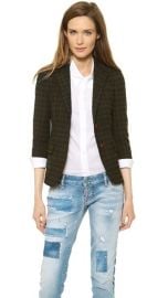 Band of Outsiders Plaid Two Button Schoolboy Blazer at Shopbop