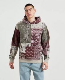 Bandana Hoodie Sweatshirt by BDG at Urban Outfitters