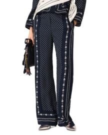 Bandana Print Wide Leg Pants at Bloomingdales