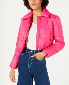 Bar III Cropped Puffer Jacket  Created for Macy s Women -  Jackets   Blazers - Macy s at Macys