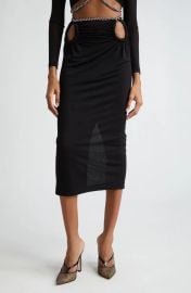 Barbell Rope Jersey Midi Skirt at Nordstrom