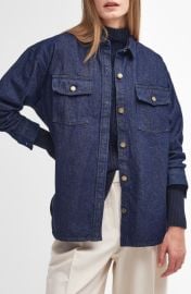 Barbour Cassie Oversize Denim Shirt at Nordstrom