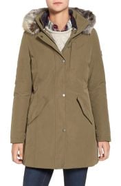 Barbour Epler Faux Fur Trim Waterproof Parka at Nordstrom