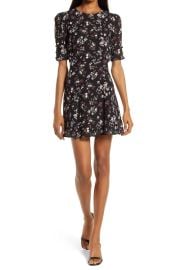 Bard Floral Print Minidress at Nordstrom