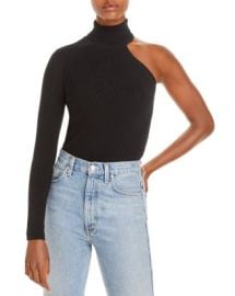 Bardot Asymmetric Knit Turtleneck Bloomingdales at Bloomingdales