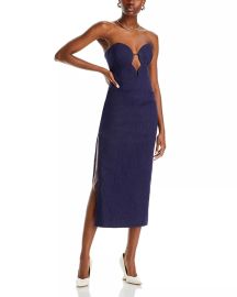 Bardot Eleni Denim Midi Dress at Bloomingdales