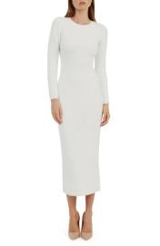 Bardot Kavala Long Sleeve Rib Sweater Dress at Nordstrom