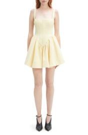 Bardot Larson Corset Fit & Flare Minidress at Nordstrom
