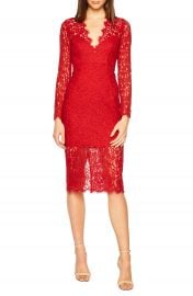 Bardot Midnights Lace Dress at Nordstrom