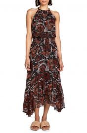 Bardot Silk Blend Halter Dress at Nordstrom