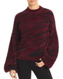 Bardot Zebra Knit Sweater Women - Bloomingdale s at Bloomingdales