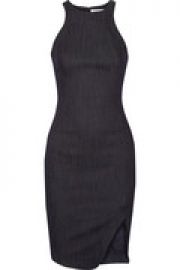 Bardot asymmetric denim dress at The Outnet