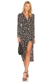 Bardot floral split dress at Revolve