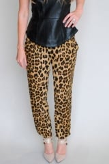 Bardot leopard pants at Shoptiques