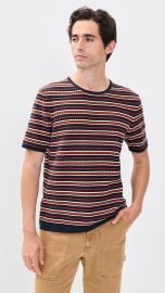 Bari Striped Knit Tee at Shopbop
