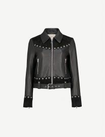 Barisco embellished leather jacket at Selfridges