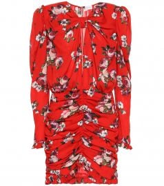 Barletta floral silk-cr  pe minidress at Mytheresa