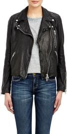 Barneys Leather Jacket at Saks Fifth Avenue