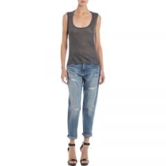 Barneys New York Longer Back Speckled Tank at Barneys