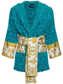 Barocco amp robe short cotton robe - Versace - Home Luisaviaroma at Luisaviaroma