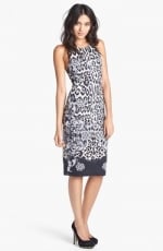 Baroque Bodycon Midi Dress by WAYF at Nordstrom