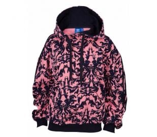 Baroque Hoodie by Adidas in Pink at Footlocker