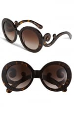 Baroque sunglasses by Prada at Nordstrom