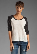 Baseball tee by Bobi at Revolve