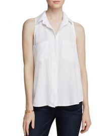 Basic Button-Down Top Bella Dahl at Bloomingdales