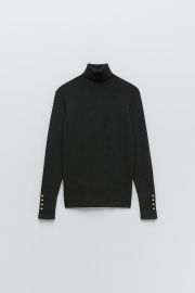 Basic Knit Turtleneck Sweater by Zara at Zara