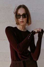 Basic Plain Knit Jumper at Zara