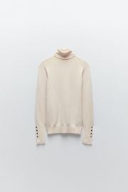 Basic Turtleneck Sweater at Zara