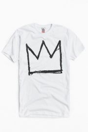 Basquiat Crown Tee by Urban Outfitters at Urban Outfitters