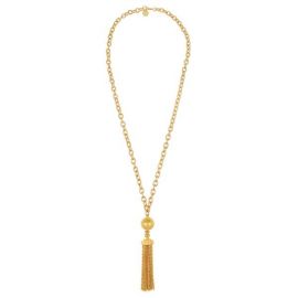 Battina Necklace  Tassel Necklace at Angelina Alvarez